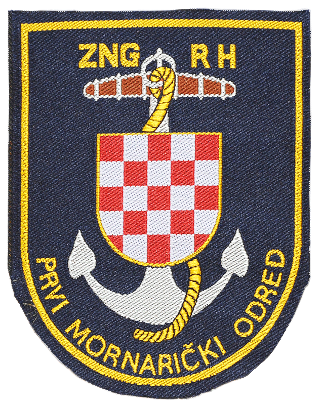 Vojna oznaka 1. mornaričkog odreda ZNG - SISAK