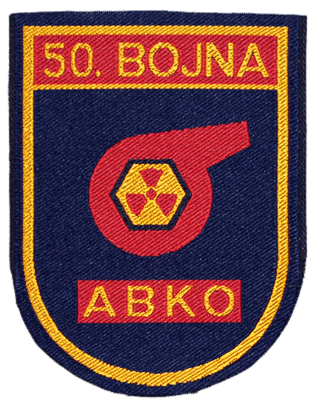 Vojna oznaka ABKO 50. bojne -Zagreb
