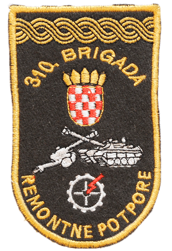 Vojna oznaka 310. brigade remontne potpore Zagreb