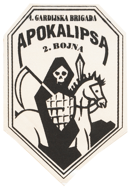 Vojna oznaka APOKALIPSA - 2 bojna 2. brigade 4. gardijske brigade - Split