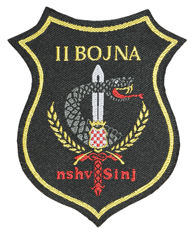 Vojna oznaka 2. bojna Nastavnog središta HV Sinj