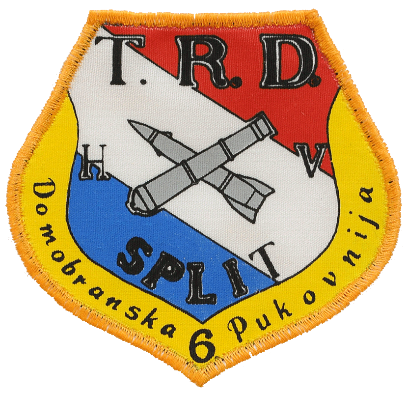 Vojna oznaka TRD - 6. domobranske pukovnije - Split