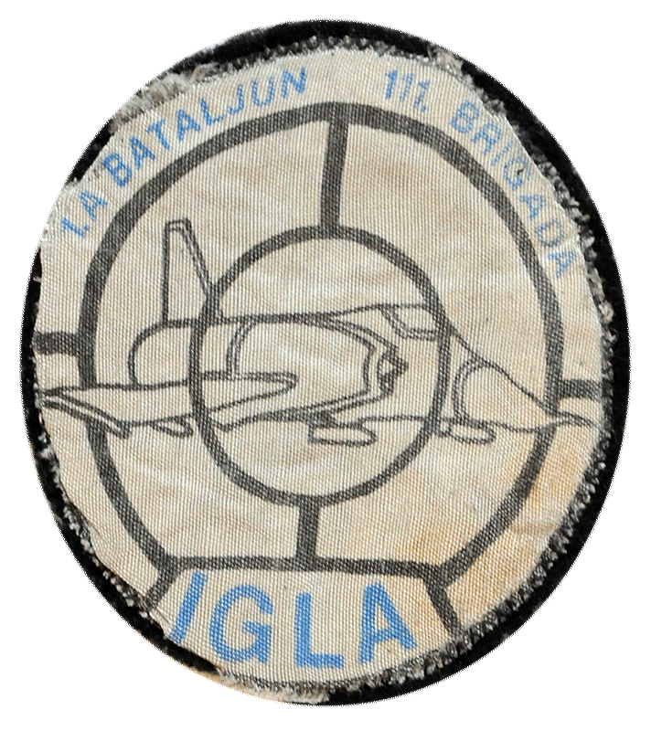 Vojna oznaka IGLA -1. A. Bataljun 111. brigade - Rijeka