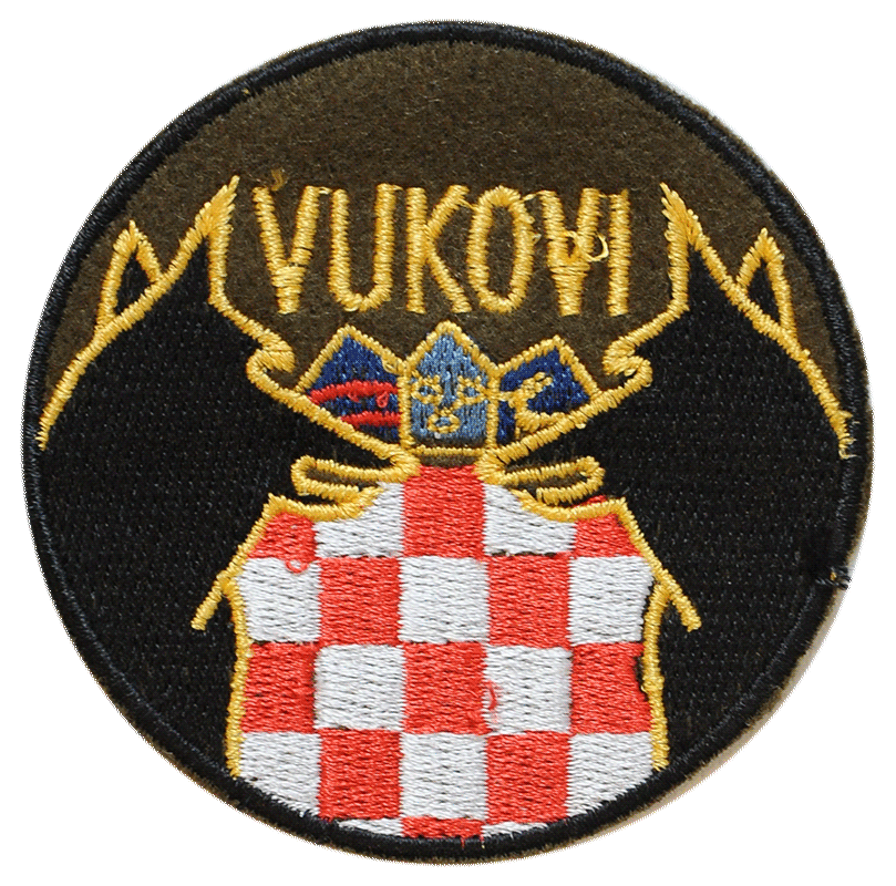 Vojna oznaka VUKOVI, antiteroristička jedinica hrvatske policije - Zagreb