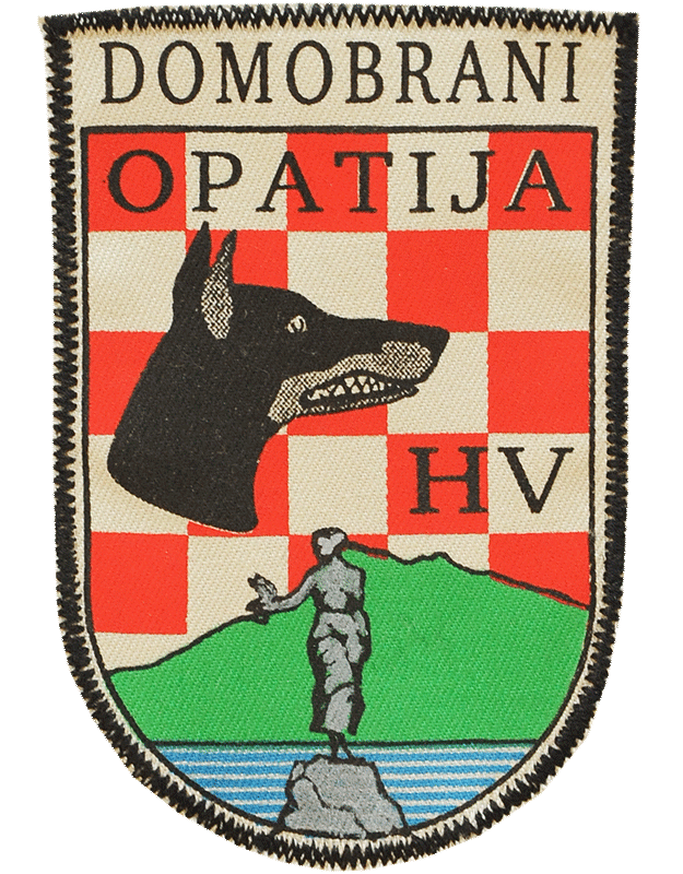 Vojna oznaka DOMOBRANI - Domobranksa bojna - Opatija