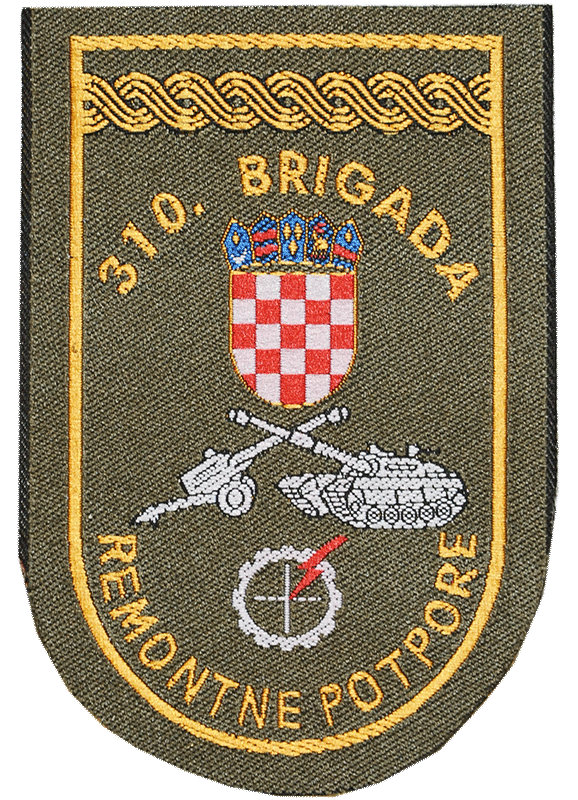 Vojna oznaka 310. brigada remontne potpore - Zagreb