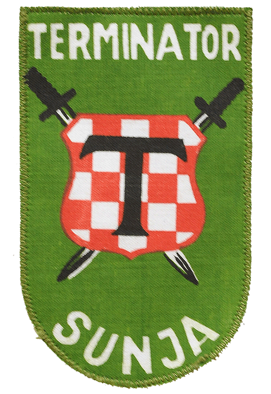 Vojna oznaka TERMINATOR - Sunja, Samostalna postrojba ZNG - Sisak