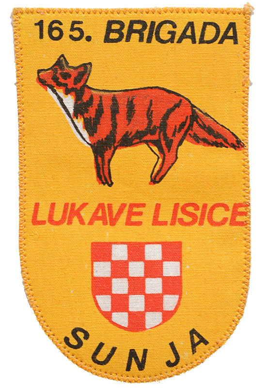 LUKAVE LISICE, 165. brigada Hrvatske Vojske - Sunja