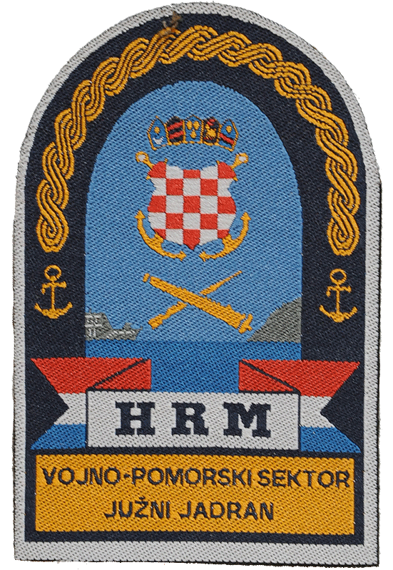 Vojna oznaka Vojno-pomorski sektor - južni Jadran