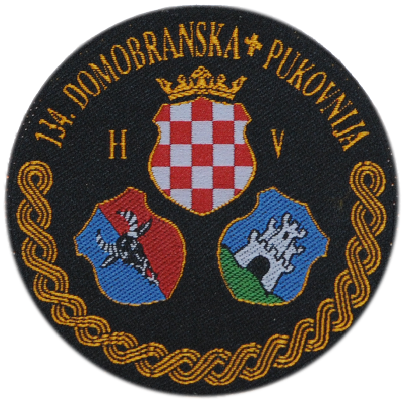 Vojna oznaka 134. domobranska pukovnija Hrvatske vojske