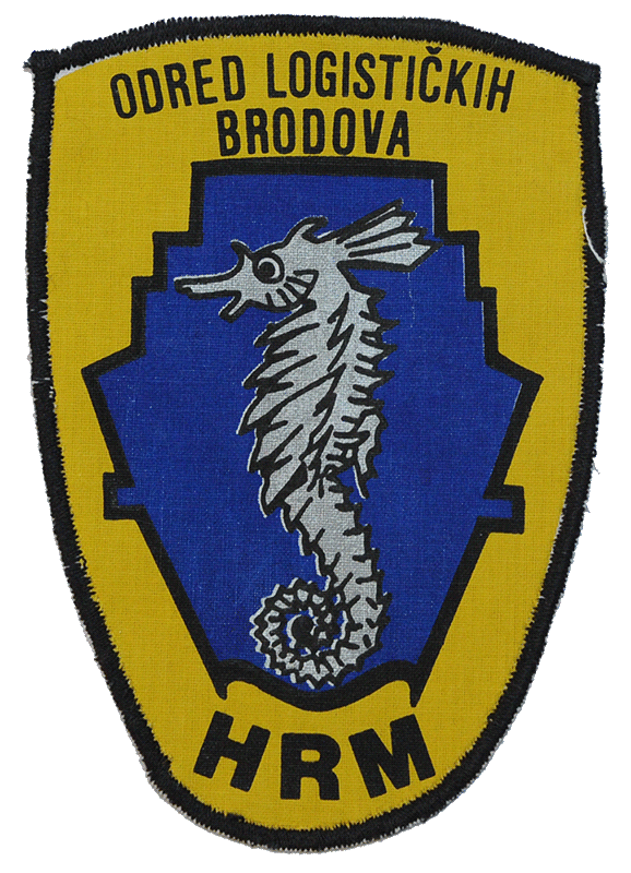 Vojna oznaka Odreda logističkih brodova -HRM-a