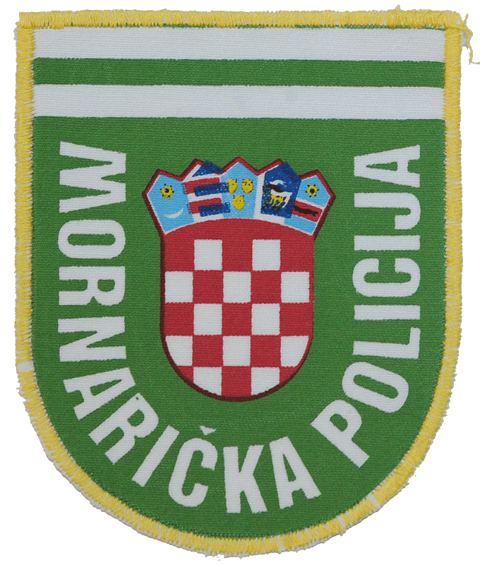 Vojna oznaka MORNARIČKA POLICIJA, Zborno područje Split