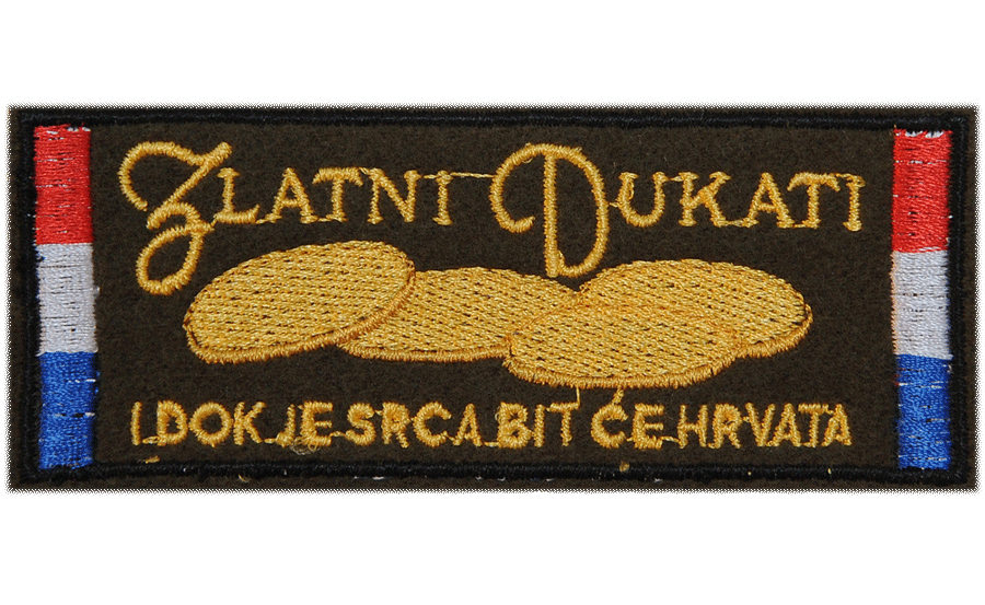 Vojna oznaka ZLATNI DUKATI - Dok je srca bit će i Hrvata