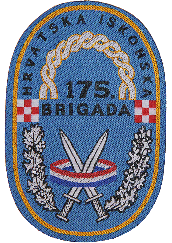 Vojna oznaka Hrvatska iskonska 175. brigada